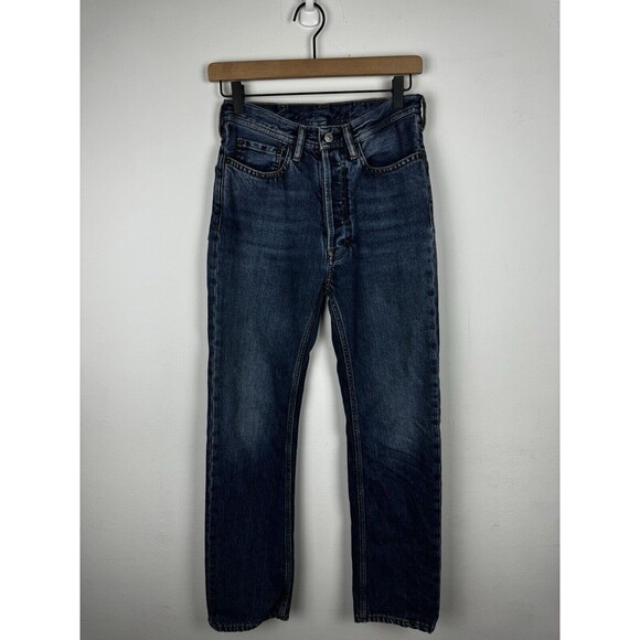 Acne Studios Denim - Acne Studios Jeans Bla Konst Log Mid Blue Made in Italy Size 26